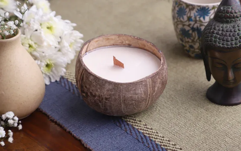 Coconut Candle | Sustainable Coconut Candle | Sustainable